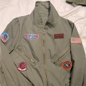 Top Gun Maverick flight suit costume kids size M